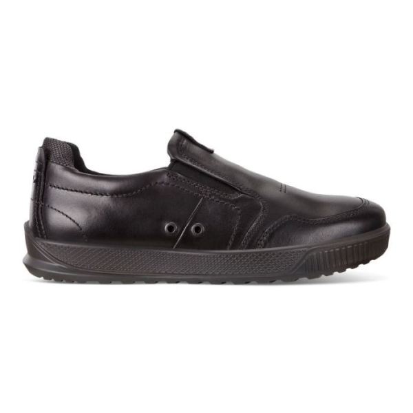 ECCO SHOES -BYWAY MEN'S SLIP ON SNEAKER-BLACK