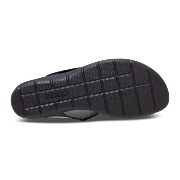 ECCO SHOES -WOMEN'S FELICIA SANDAL-BLACK/BLACK