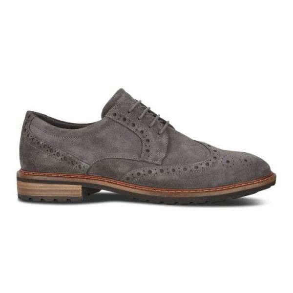 ECCO SHOES -VITRUS I WING TIP TIE-MAGNET