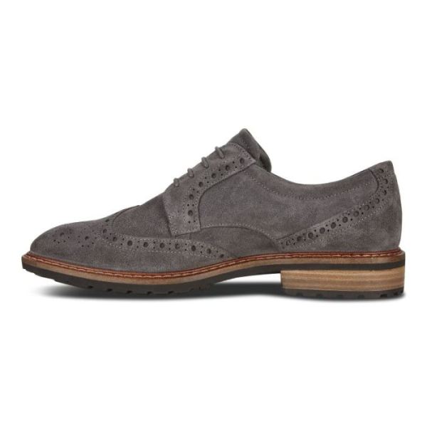 ECCO SHOES -VITRUS I WING TIP TIE-MAGNET