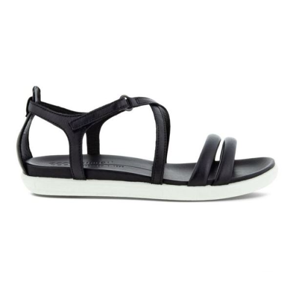 ECCO SHOES -SIMPIL WOMEN'S CROSS STRAP SANDAL-BLACK