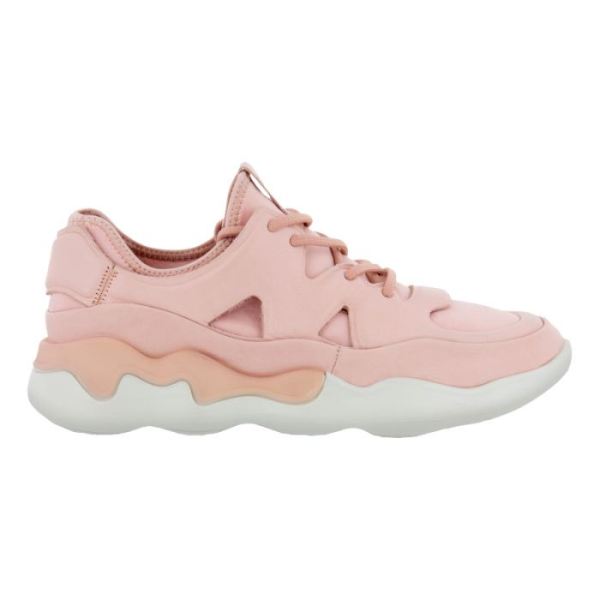 ECCO SHOES -ELO WOMEN'S ATHLETIC SNEAKER-SILVER PINK