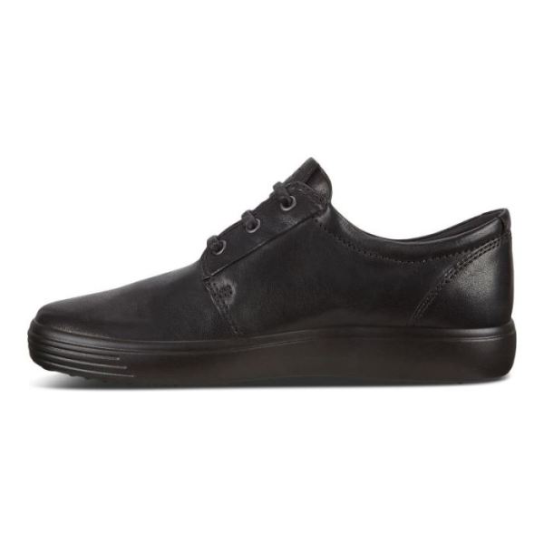 ECCO SHOES -SOFT 7 MEN'S DERBY SHOES-BLACK