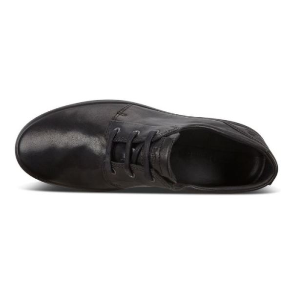 ECCO SHOES -SOFT 7 MEN'S DERBY SHOES-BLACK