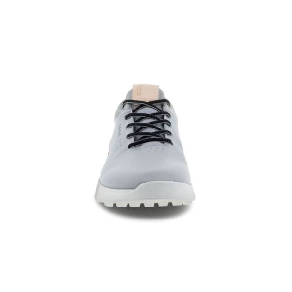 ECCO SHOES -MEN'S S-THREE SPIKELESS GOLF SHOES-SILVER GREY