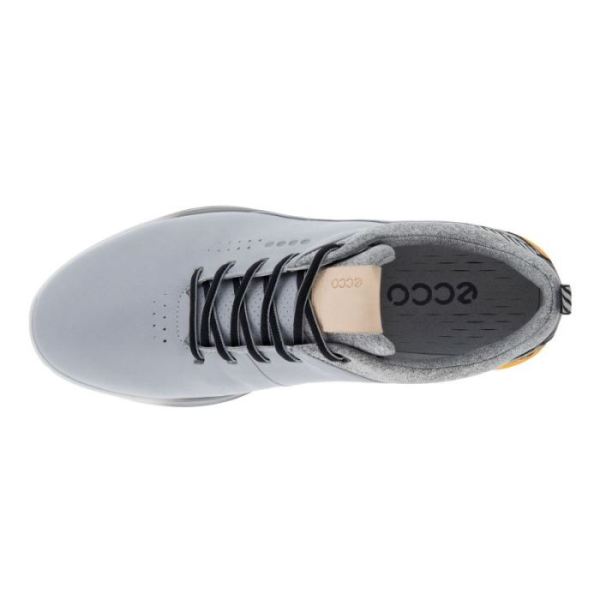 ECCO SHOES -MEN'S S-THREE SPIKELESS GOLF SHOES-SILVER GREY