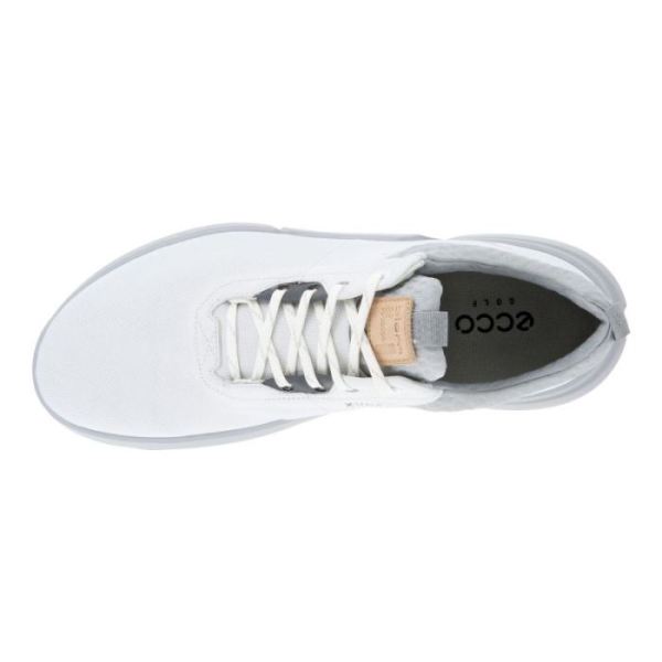 ECCO SHOES -MEN'S BIOM H4 GOLF SHOE-WHITE/CONCRETE