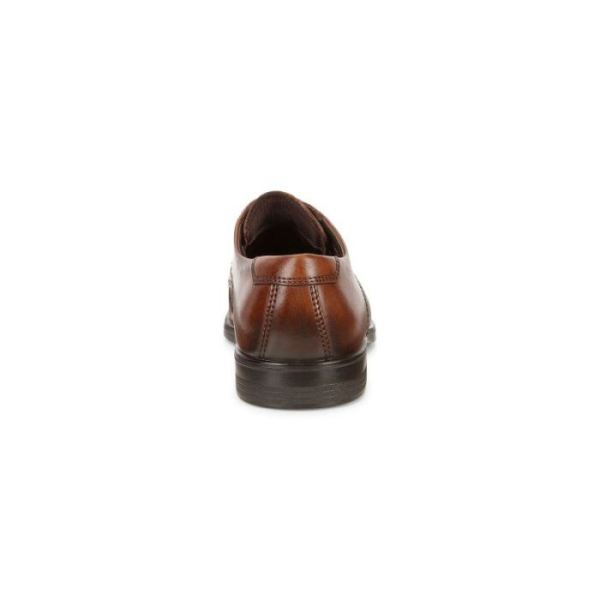 ECCO SHOES -MELBOURNE TIE-AMBER