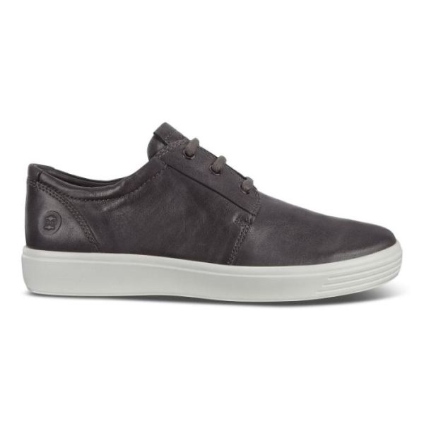 ECCO SHOES -SOFT 7 MEN'S DERBY SHOES-MAGNET