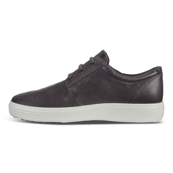 ECCO SHOES -SOFT 7 MEN'S DERBY SHOES-MAGNET