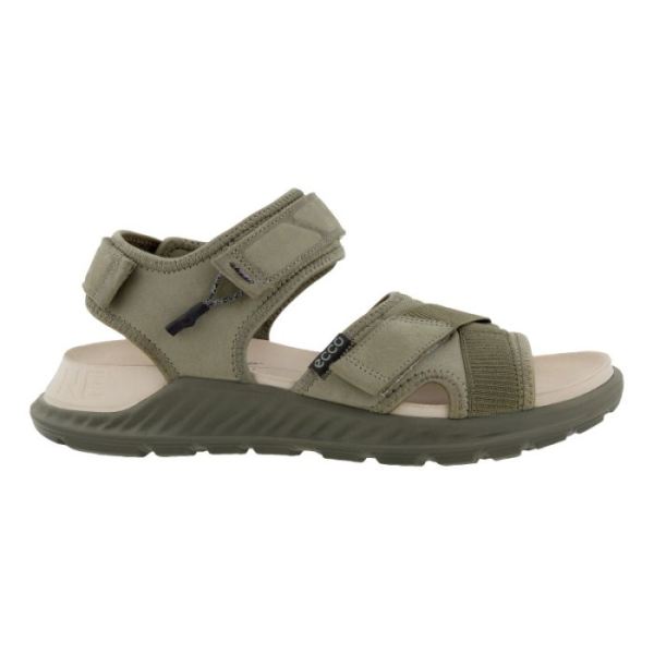 ECCO SHOES -EXOWRAP MEN'S 3STRAP-VETIVER/VETIVER