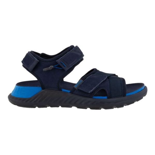 ECCO SHOES -EXOWRAP MEN'S 3STRAP-NIGHT SKY/NIGHT SKY