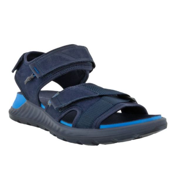 ECCO SHOES -EXOWRAP MEN'S 3STRAP-NIGHT SKY/NIGHT SKY