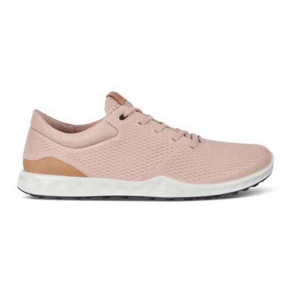 ECCO SHOES -W GOLF S-LITE GOLF SHOE-ROSE DUST