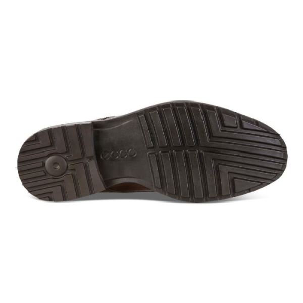 ECCO SHOES -VITRUS I PLAIN TOE TIE-NATURE