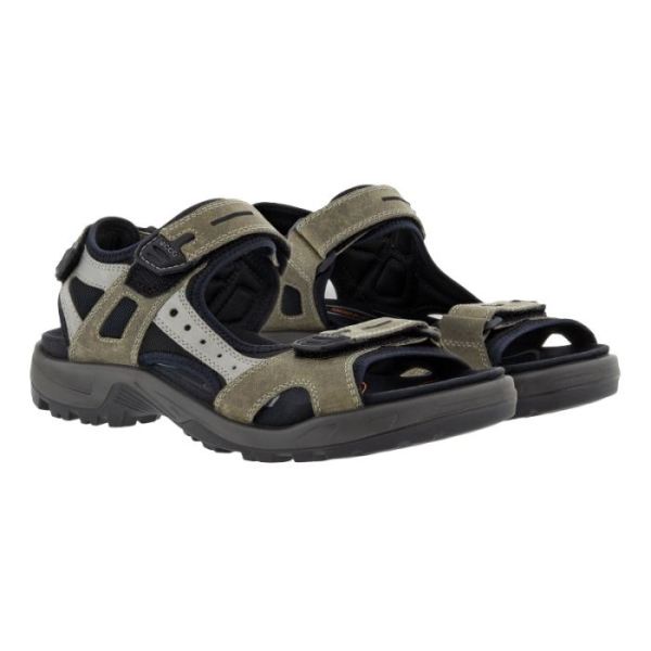 ECCO SHOES -MEN&RSQUO;S YUCATAN SANDAL-VETIVER/WILD DOVE