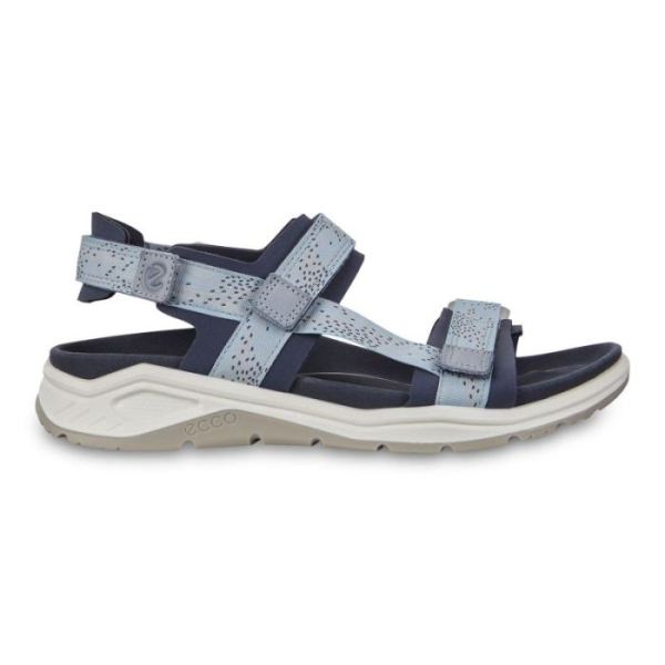 ECCO SHOES -X-TRINSIC. FLAT SANDAL-MARINE/DUSTY BLUE