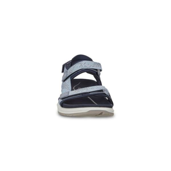 ECCO SHOES -X-TRINSIC. FLAT SANDAL-MARINE/DUSTY BLUE