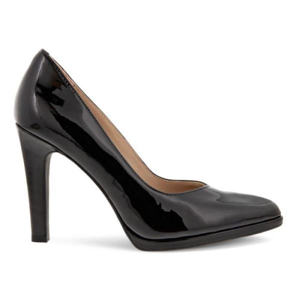 ECCO SHOES -ELEVATE PLATEAU 75 PUMP-BLACK