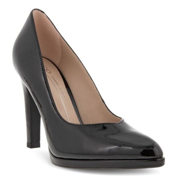 ECCO SHOES -ELEVATE PLATEAU 75 PUMP-BLACK