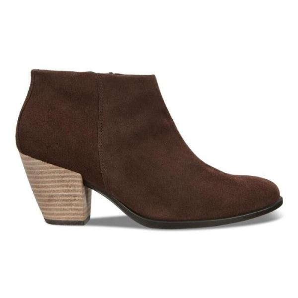 ECCO SHOES -SHAPE 55 WOMEN'S WESTERN BOOT-COFFEE
