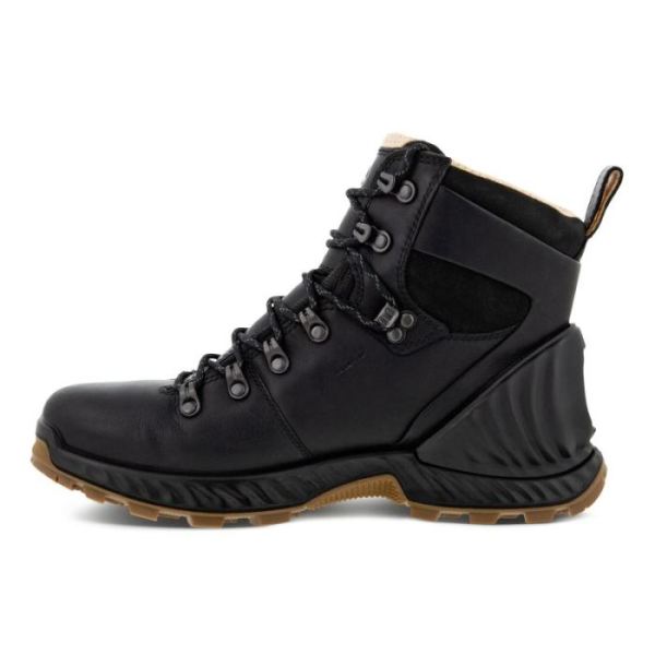 ECCO SHOES -EXOHIKE MEN'S RETRO HIKER-BLACK