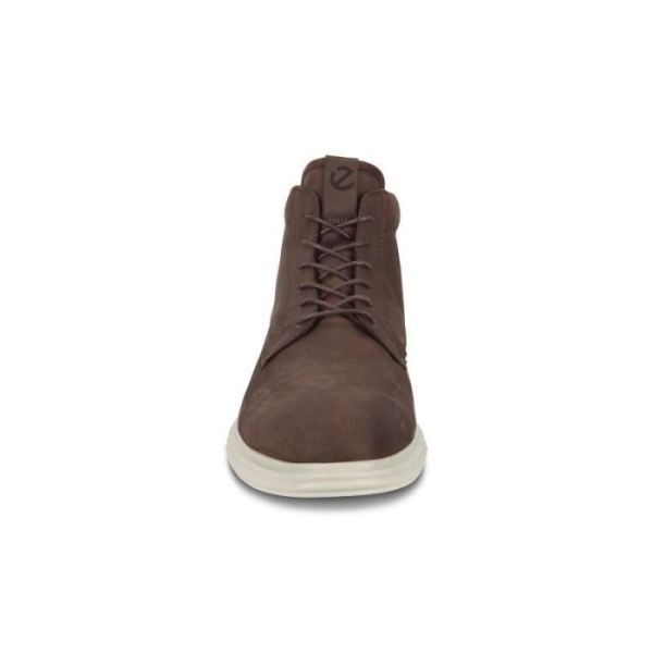 ECCO SHOES -ST.1 HYBRID LITE MEN'S TOE CAP BOOT-MOCHA