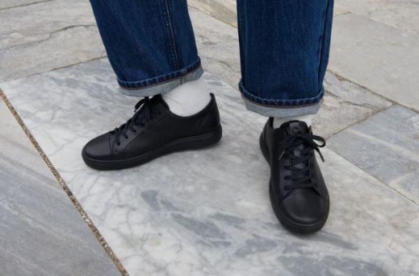 ECCO SHOES -SOFT 7 WOMEN'S MONO 2.0-BLACK/BLACK
