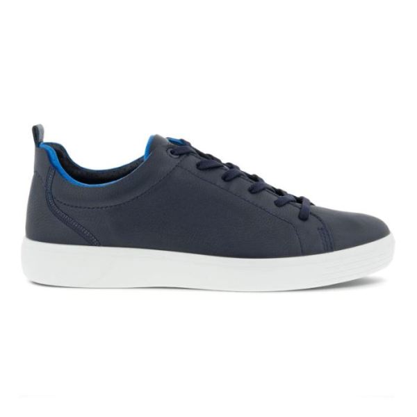 ECCO SHOES -SOFT 7 MEN'S CRAZE SNEAKER-MARINE/DYNASTY