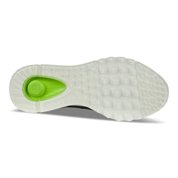 ECCO SHOES -ST.1 MEN'S SNEAKER-BLACK/DEEP FOREST/WHITE/SAGE