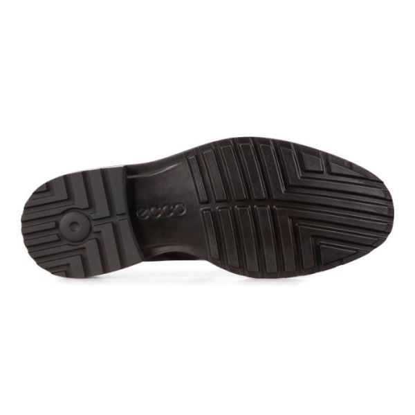 ECCO SHOES -VITRUS I PLAIN TOE TIE-BLACK
