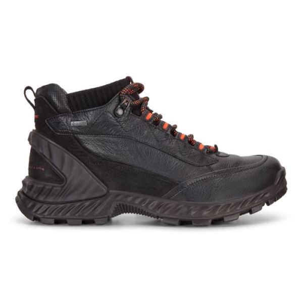ECCO SHOES -EXOHIKE WOMEN'S HIGH-BLACK/BLACK
