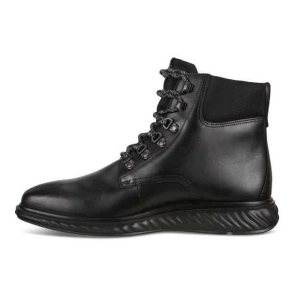 ECCO SHOES -ST. 1 HYBRID LITE MEN'S GTX BOOT-BLACK/BLACK
