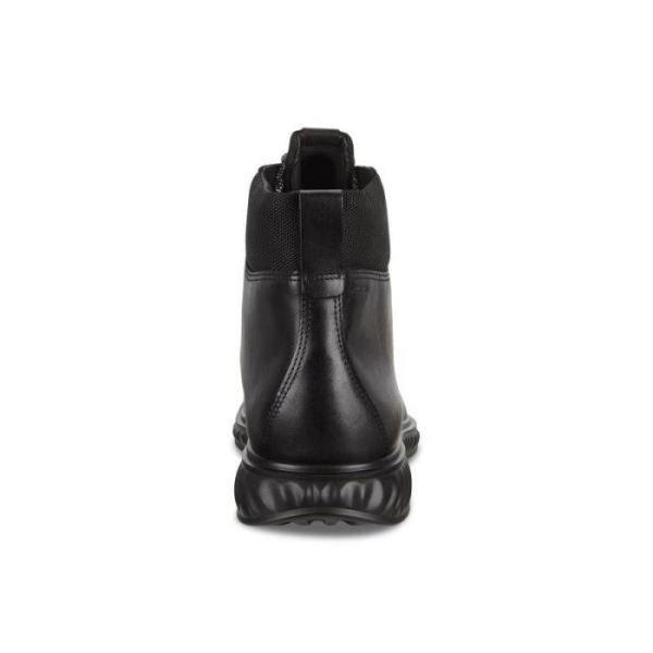 ECCO SHOES -ST. 1 HYBRID LITE MEN'S GTX BOOT-BLACK/BLACK