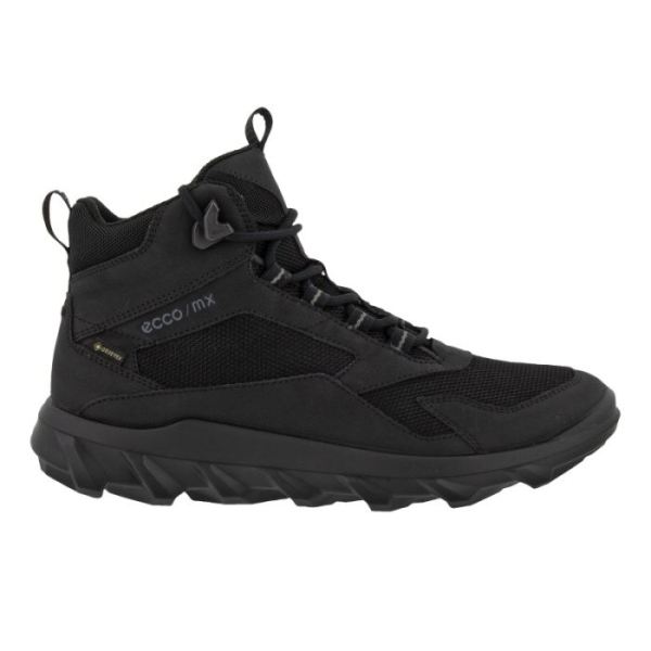 ECCO SHOES -MX WOMEN'S MID BOOT GTX-BLACK/BLACK