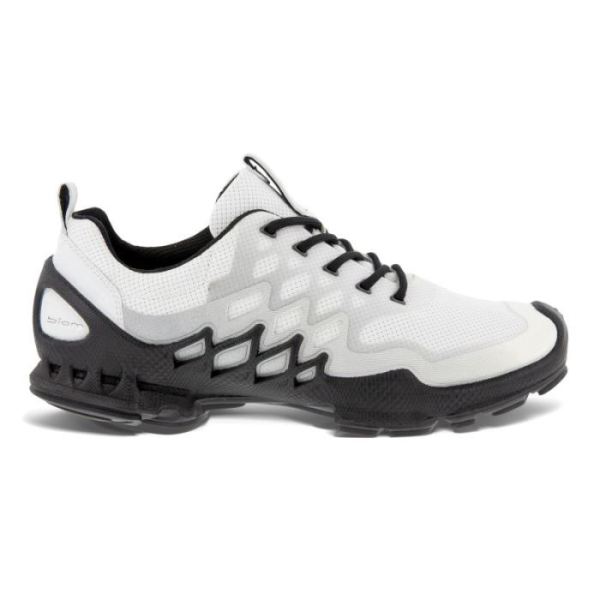 ECCO SHOES -BIOM AEX WOMEN'S TRAINER-WHITE/BLACK