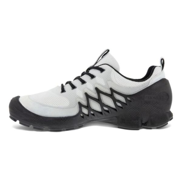 ECCO SHOES -BIOM AEX WOMEN'S TRAINER-WHITE/BLACK