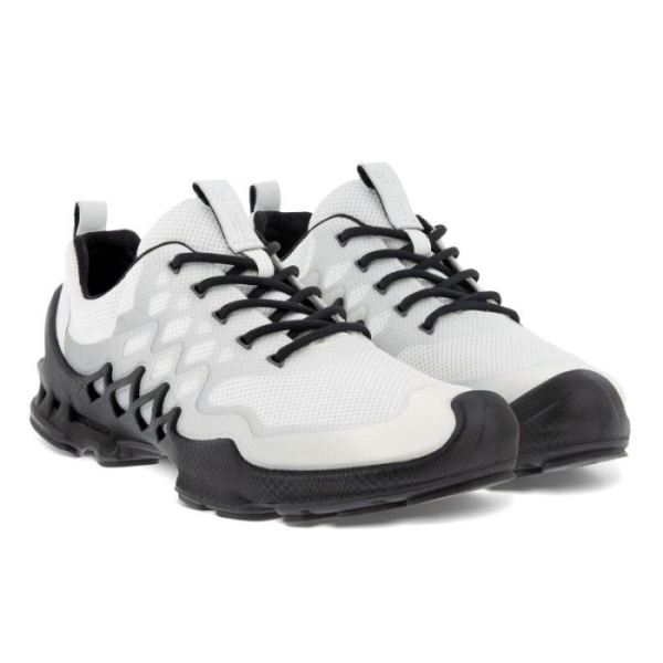 ECCO SHOES -BIOM AEX WOMEN'S TRAINER-WHITE/BLACK