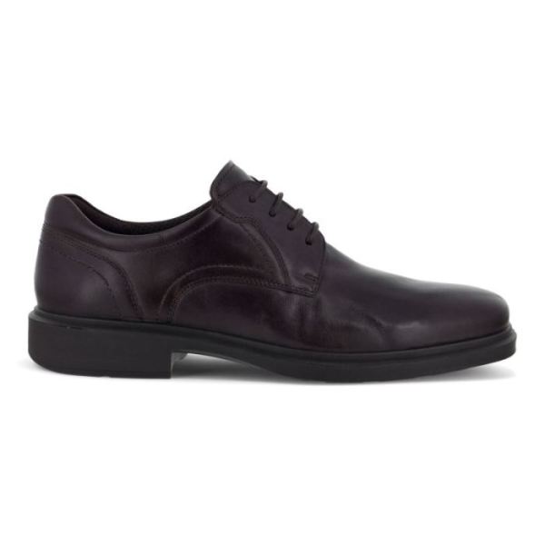 ECCO SHOES -HELSINKI 2.0 MEN'S PLAIN TOE TIE-MOCHA