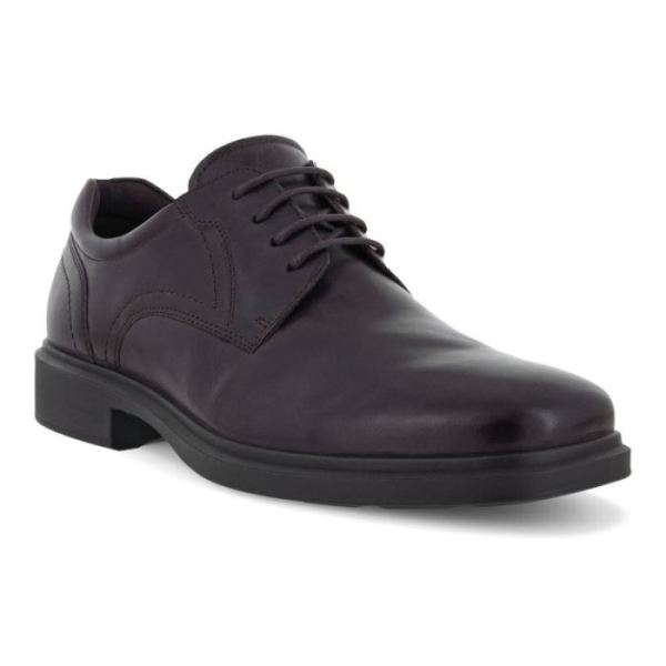 ECCO SHOES -HELSINKI 2.0 MEN'S PLAIN TOE TIE-MOCHA