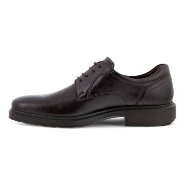 ECCO SHOES -HELSINKI 2.0 MEN'S PLAIN TOE TIE-MOCHA