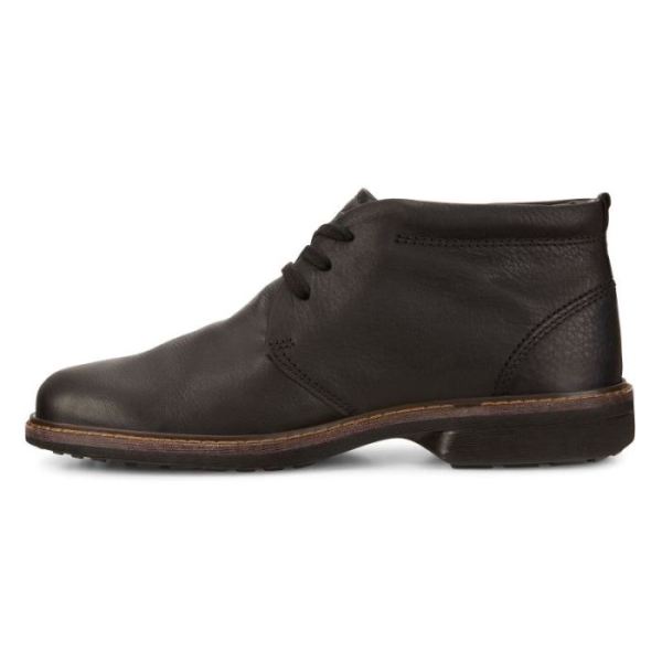 ECCO SHOES -TURN GTX MEN'S CHUKKA TIE-BLACK