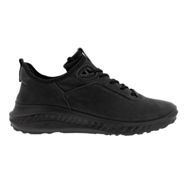 ECCO SHOES -ST.360 MEN'S STREET SNEAKER-BLACK