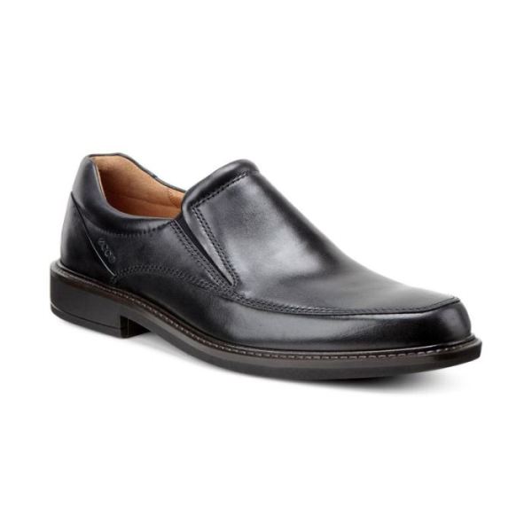 ECCO SHOES -HOLTON APRON MEN'S TOE SLIP ON-BLACK