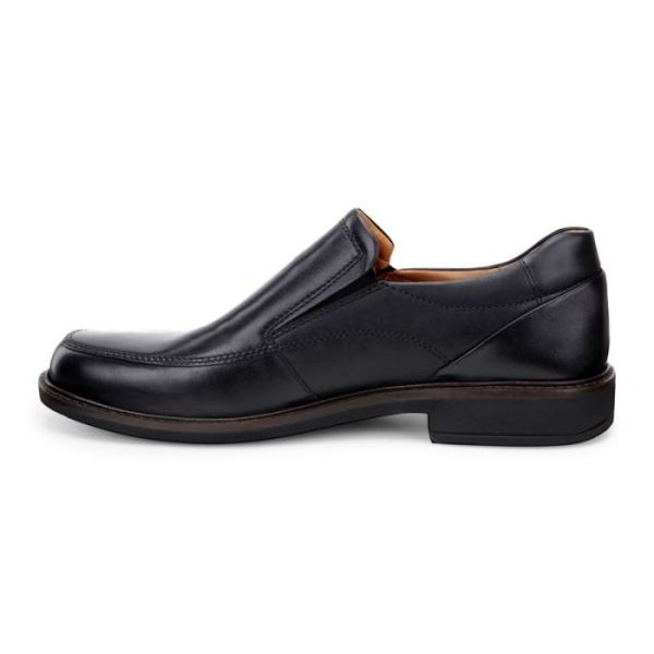 ECCO SHOES -HOLTON APRON MEN'S TOE SLIP ON-BLACK