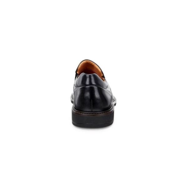 ECCO SHOES -HOLTON APRON MEN'S TOE SLIP ON-BLACK