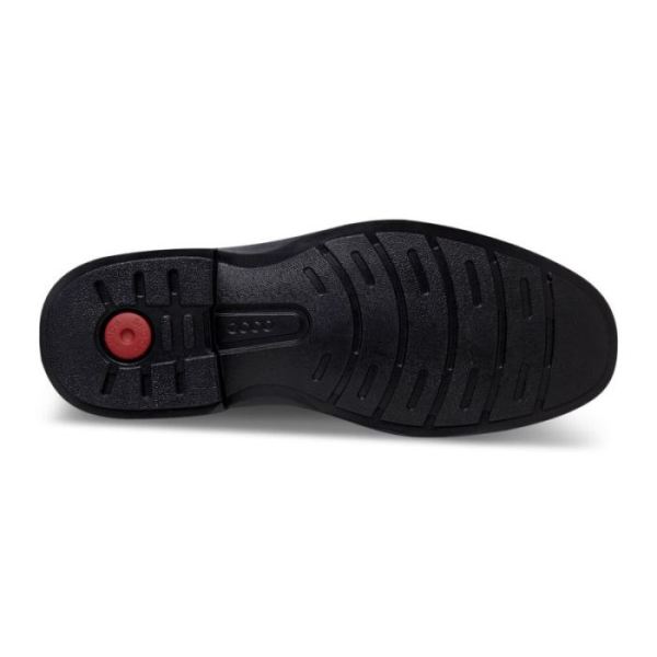 ECCO SHOES -HOLTON APRON MEN'S TOE SLIP ON-BLACK