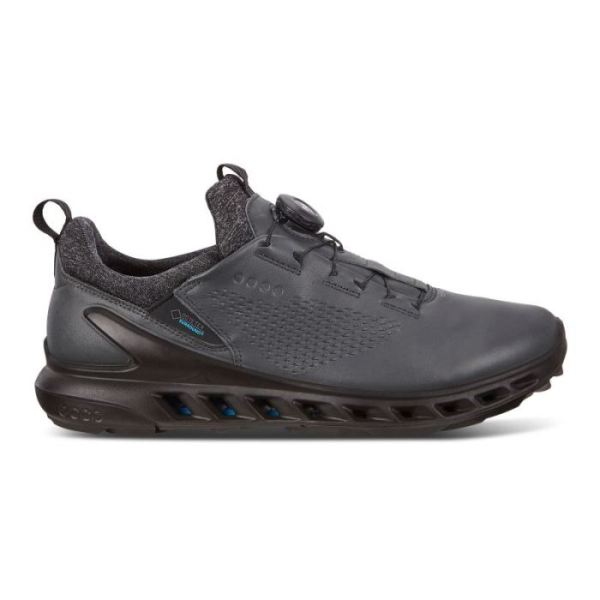 ECCO SHOES -MEN'S GOLF BIOM COOL PRO SHOE-DARK SHADOW