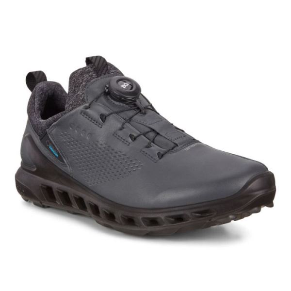ECCO SHOES -MEN'S GOLF BIOM COOL PRO SHOE-DARK SHADOW
