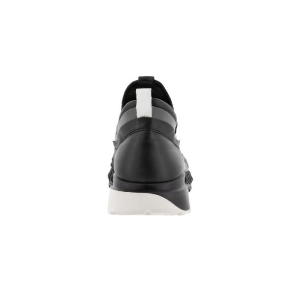 ECCO SHOES -ZIPFLEX MEN'S EASY SLIP-ON-BLACK
